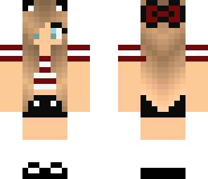 pretty maroon striped crop top and shorts skin