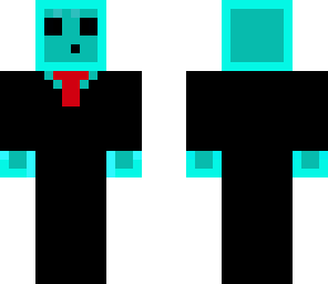 blue slime suit