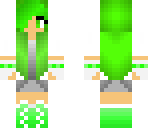 green girl