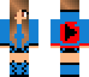 blue youtuber