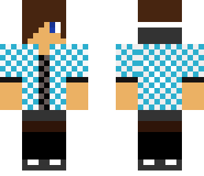 my attempt on making a guy skin