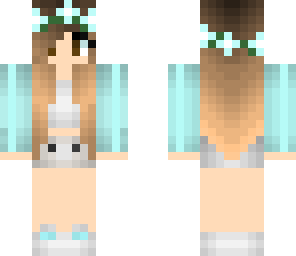 blue girl