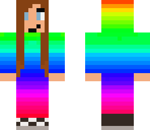 rainbow girl