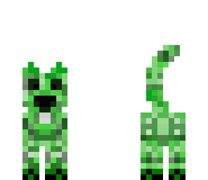 mmmaaaaauuuuuuuu creeper cat