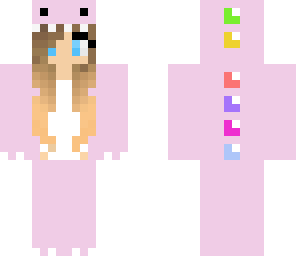 pink dino girl