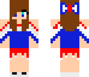 cheer leader with a bob