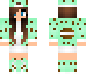 mint chocolate chip cookie girl re-done