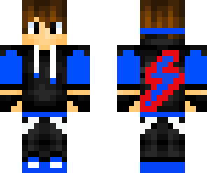 blue gamer boy