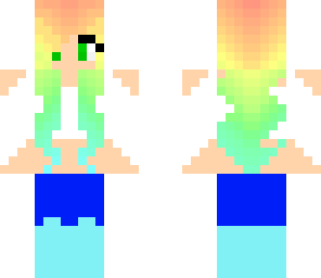 rainbow girl