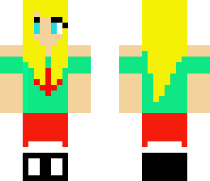 blond girl