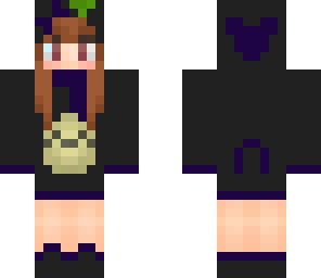 evil totoro girl