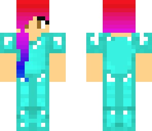 diamond armor girl
