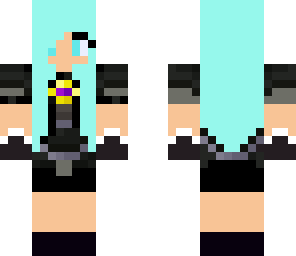 blue skydoesminecraft girl