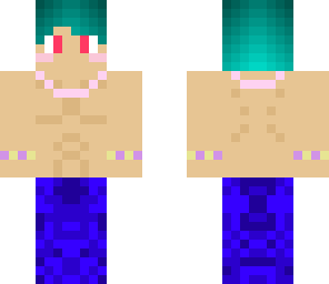 guy with blue bottom