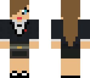 tuxedo girl