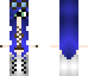 blue lab girl