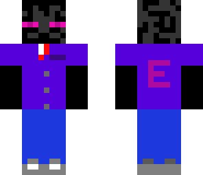 enderman pizza worker