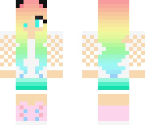 rainbow girl