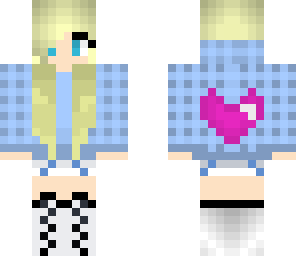 pretty blue girl