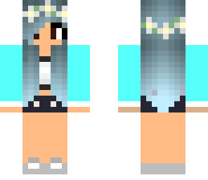 tumblr blue girl