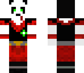 evil goku panda