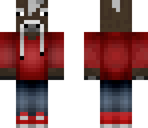 cow in hoodie