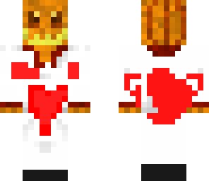 valentines day pumkin man