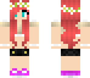 flower and summer gurl