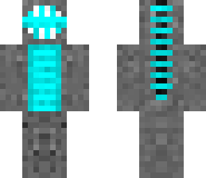 aquatic sea monster blue