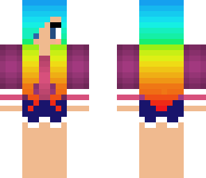 rainbow person