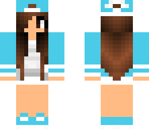blue girl