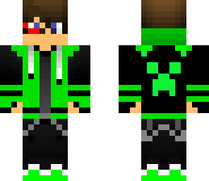 green gamer boy