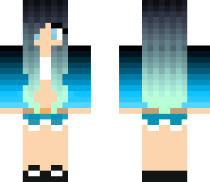 blue girl
