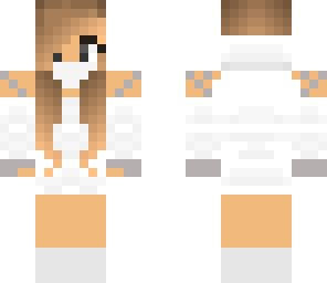 white ninja girl
