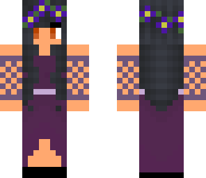 aphmau purple dress