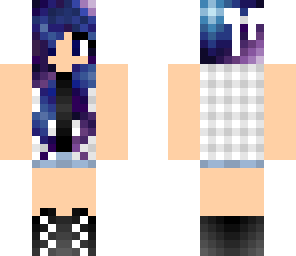 blue girl