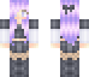 punkish lilac girl