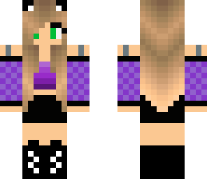 edited purple cat