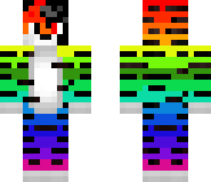 rainbow tiger cyborg