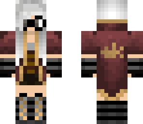 steampunk girl with glasses