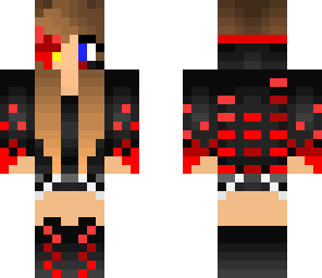 red dubstep girl