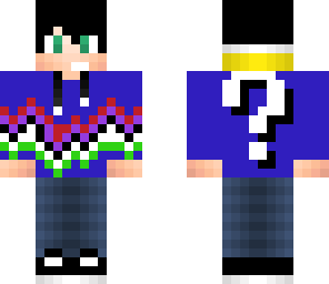 blue lucky guy