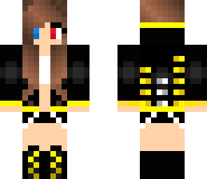 yellow music girl