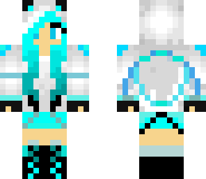 blue girl