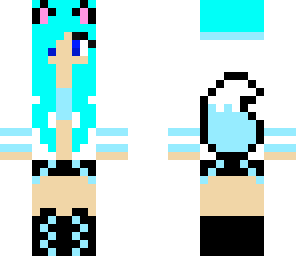 blue wolf girl