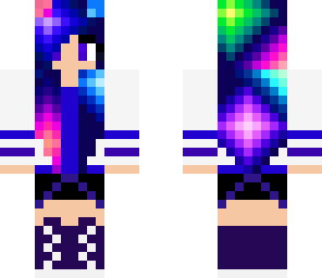 galaxy cat girl