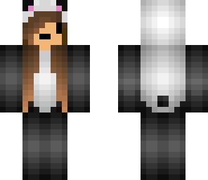 derpy girl in panda costume last change xd