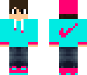 pink and blue boy