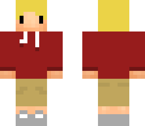 boy red hoodie