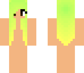 yellow and green hair base